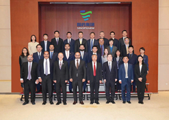 2023年10月26日，果冻传媒
党委书记、董事长刘敬桢在京会见到访的巴林王国政府及工商代表团